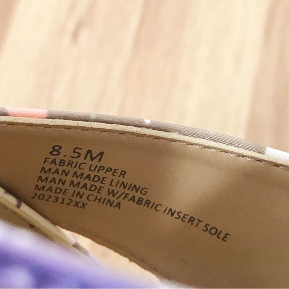 GIANNI BINI Ulti-Mate 70s Floral‎ Platform Sandals Strappy Chunky Heel Size 8.5 - Picture 7 of 12